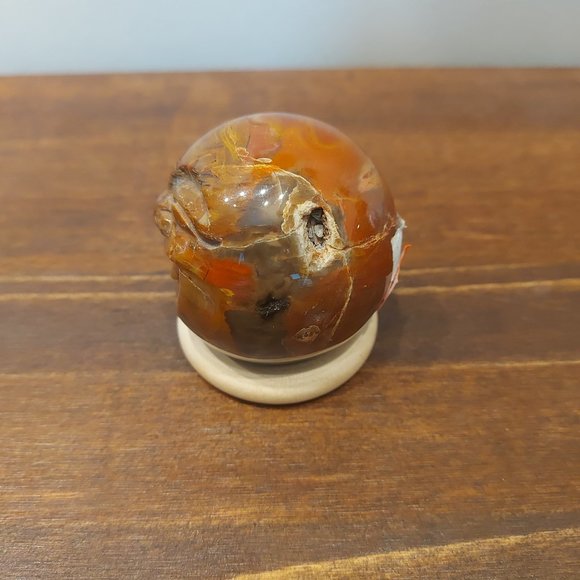 🔥 Sale 🔥 Red Jasper Smiling Buddha Sphere - Final Price - Picture 5 of 11